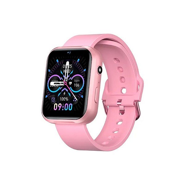 Relógio inteligente FTX FTXK10-PK 45MM Bluetooth - Rosa