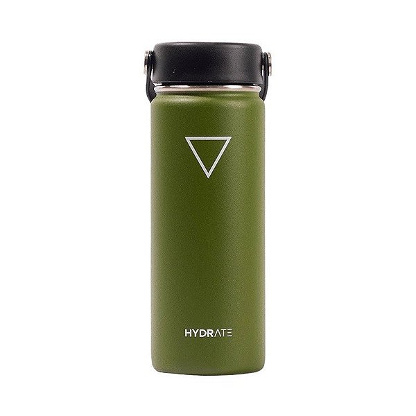 Garrafa Térmica Hydrate 500 Verde Militar 532mL