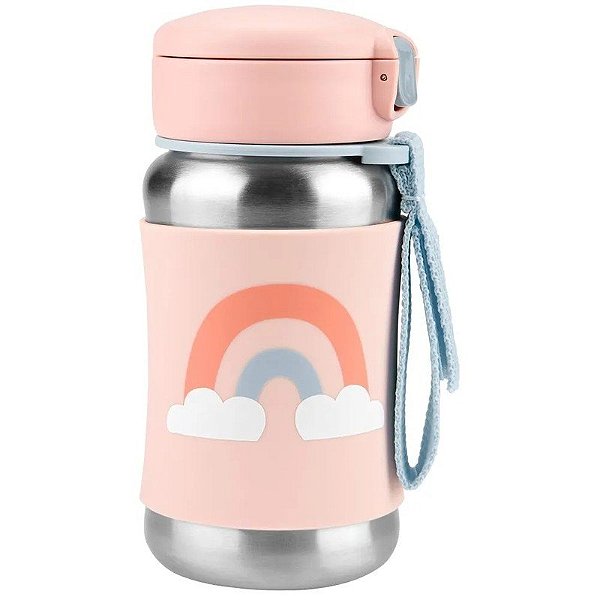 Garrafa Infantil Skip Hop Stainless Steel 9N778510 - 350mL (Arco-Íris)