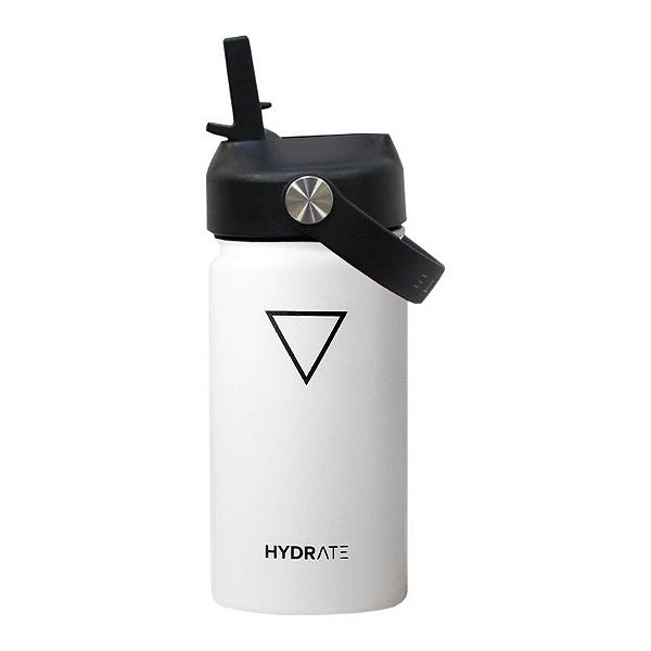 Garrafa Térmica Hydrate Kids 355ml Branco