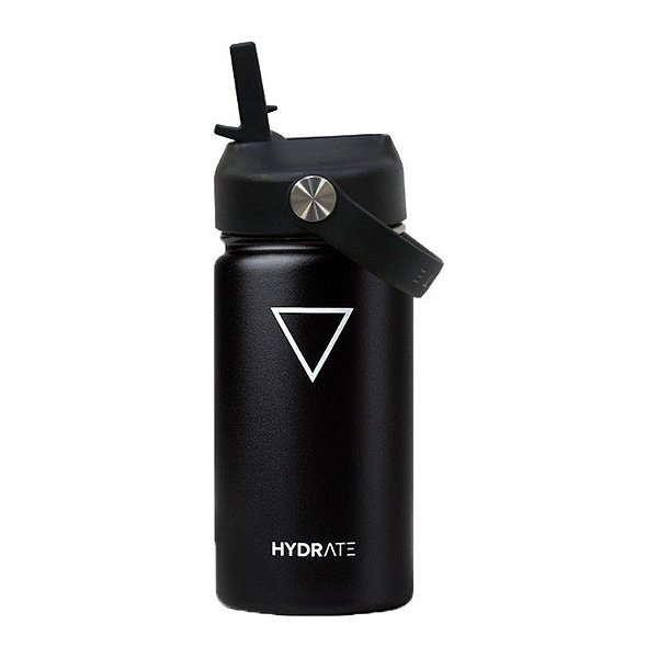 Garrafa Térmica Hydrate Baby Kids Preta 355mL