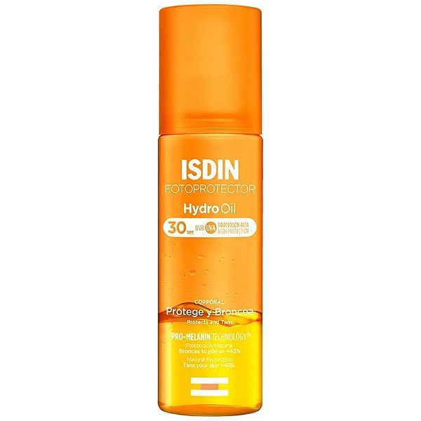 Bronzeador Isdin Fotoprotetor Óleo Hidratante FPS30 - 200mL