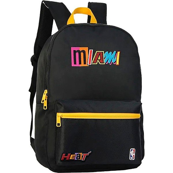 Mochila Esportiva NBA Miami Heat 27957 - Masculina