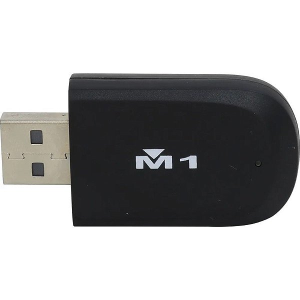 Adaptador Wireless Motor One M1 Carplay USB-A - Preto