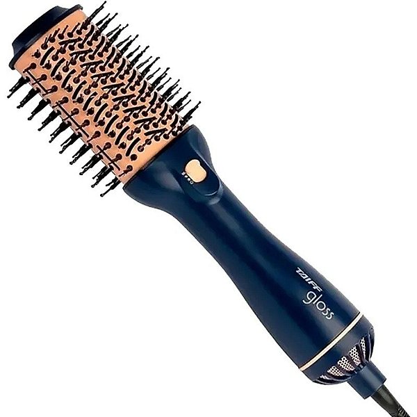 Secador Escova Taiff Profissional Gloss 1200W Azul - Bivolt