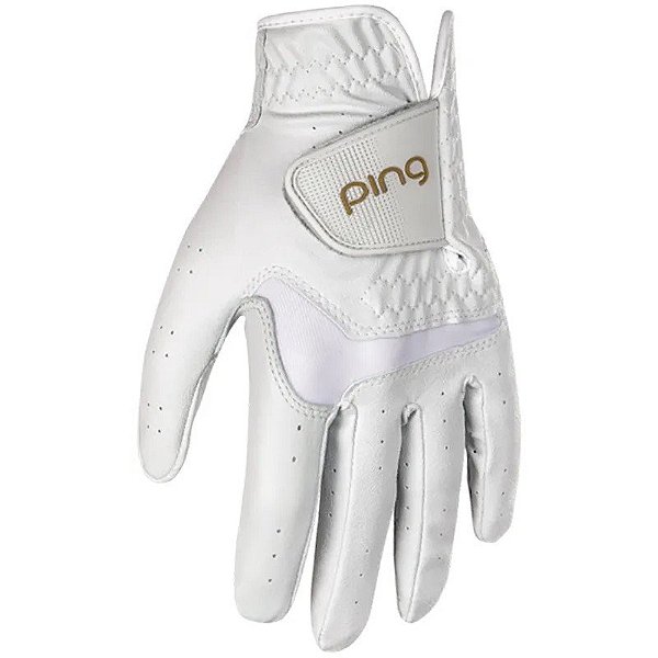 Luva de Golfe Ping 37008-01 Sport Feminina Branca - Esquerda (P)