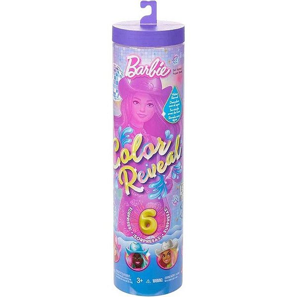 Boneca Barbie Color Reveal Mattel - JCV73