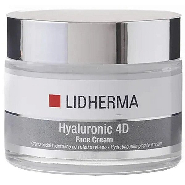 Creme Facial Lidherma Hyaluronic 4D - 50g