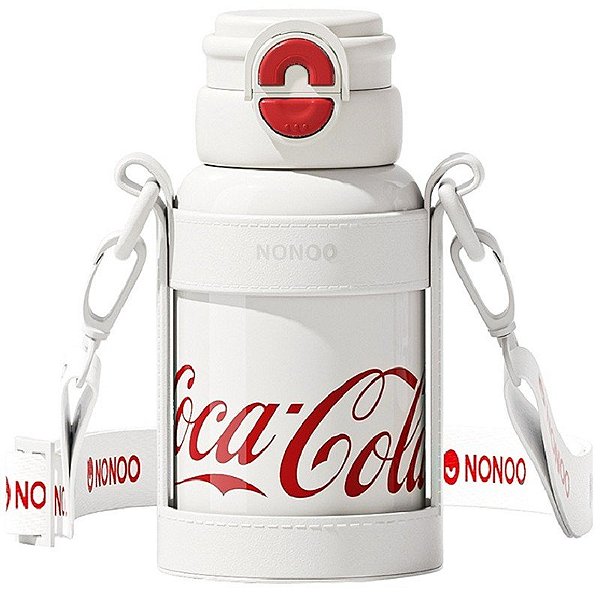 Garrafa Térmica Nonoo Coca Cola NS580D1 580ml - Branca