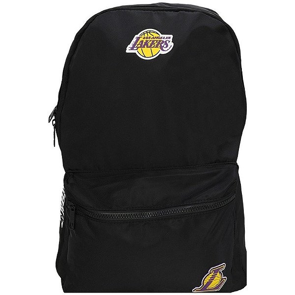 Mochila NBA 28894 Los Angeles Lakers Masculina Preta