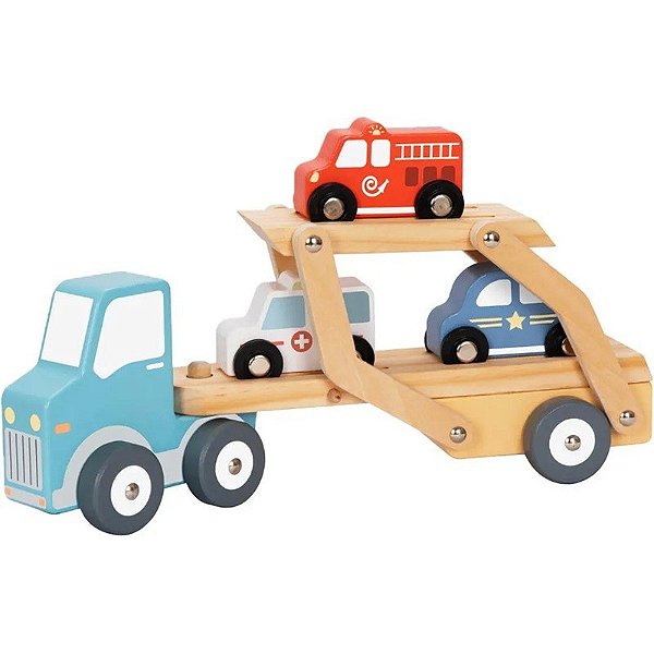 Jogo de Transporte de Carros Hi Pando - HP033 (5 Peças)
