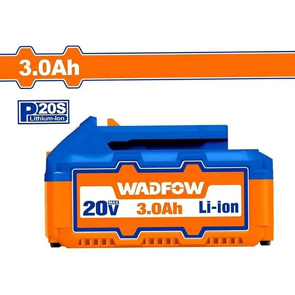 Bateria de Lítio 20V 3.0Ah - Wadfow WLBP530