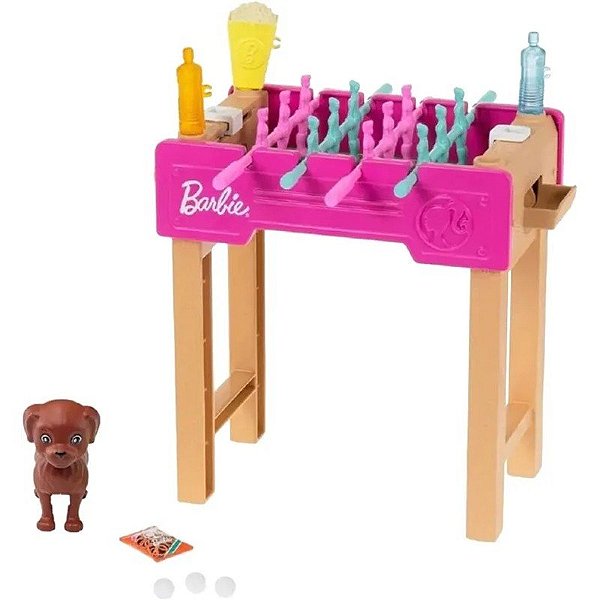 Jogo de Futebol de Mesa Barbie Mattel - GRG77