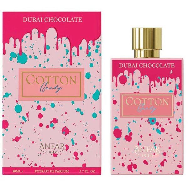 Perfume Anfar Algodão Doce Extrato de Perfume 80mL - Feminino