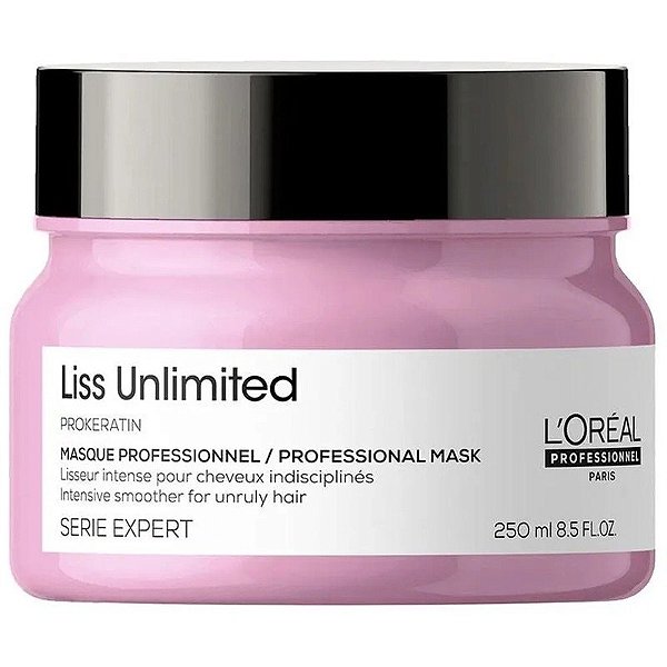Máscara Capilar L'Oréal Serie Expert Liss Unlimited - 250mL