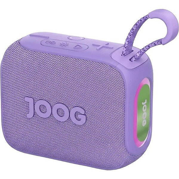 Caixa de Som Bluetooth TWS Joog Pair S 10W IPX6 Lilás
