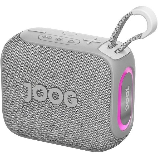 Caixa de Som Joog Pair S 10W IPX6 Bluetooth TWS Branca