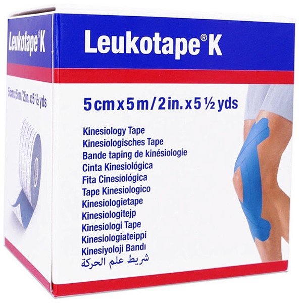Fita Leukoplast 5cm x 5m (Azul)