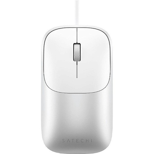 Mouse com Fio Satechi Slim LX Cabo MN25STH08 - Prata