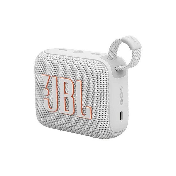 Caixa de Som JBL Go 4 Bluetooth - Branco