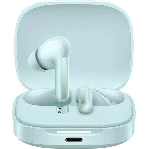 Fone de ouvido Xiaomi Redmi Buds 6 Bluetooth M2429E1 Verde Coral