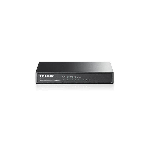 Hub Switch TP-Link 08P TL-SF1008P 10/100 Desktop Poe