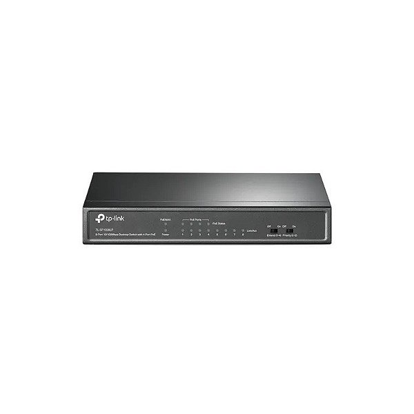 Hub Switch 08P TP-Link TL-SF1008LP 8x10/100Mbps 4PoE