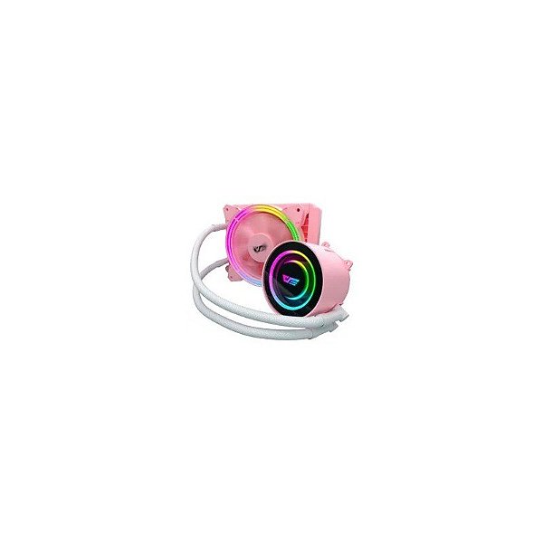 Cooler Líquido para Processador Darkflash Symphony TR120 High 120MM RGB - Rosa