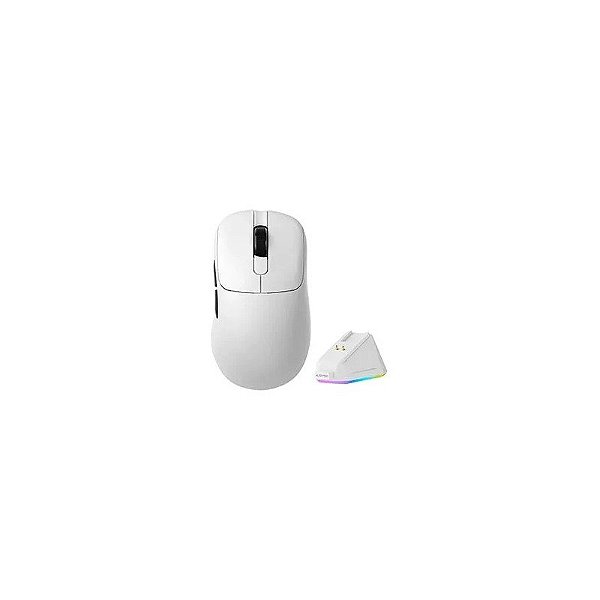 Mouse Gamer Ajazz AJ179P Nacodexx Wireless - Branco (983344)
