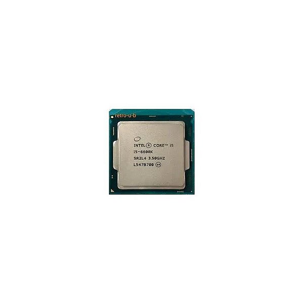 Processador Core i5 6600K 3,6 GHz 6 MB 1151 OEM
