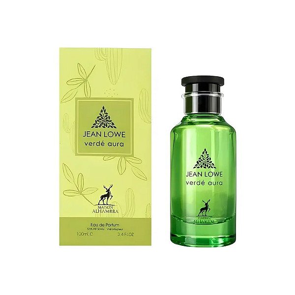 Perfume Maison Alhambra Jean Lowe Verde Aura Eau de Parfum - Unissex 100ml