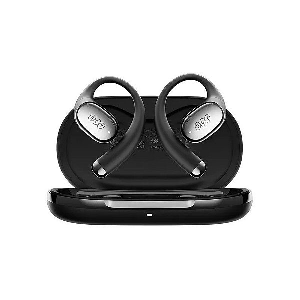 Fone de ouvido QCY Crossky R70 BH24CT02A Bluetooth - Preto