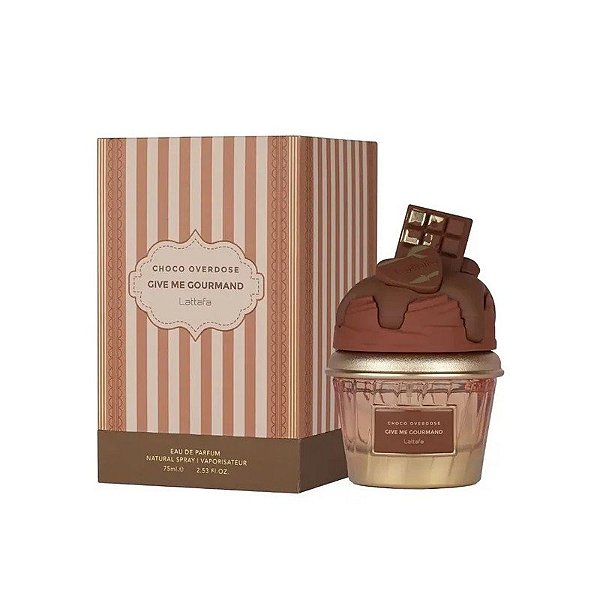 Perfume Feminino Lattafa Give Me Gourmand Choco Overdose Edp 75 ML