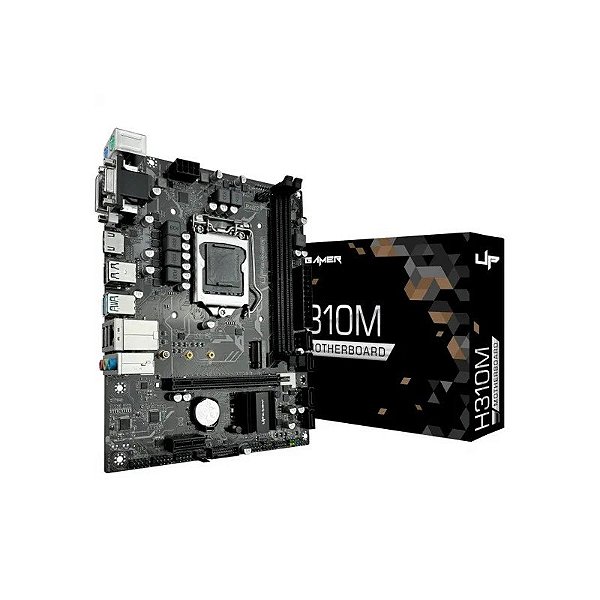 Placa-Mãe Gamer Up H310M, Intel LGA 1151, M-ATX, DDR4, M.2 NVMe, UP-H310M