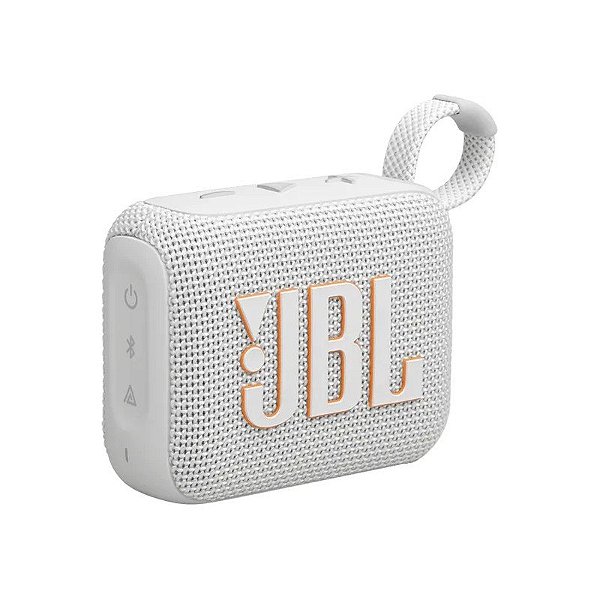 Caixa de Som JBL Go 4 Bluetooth 4.2W RMS IP67 - Branco