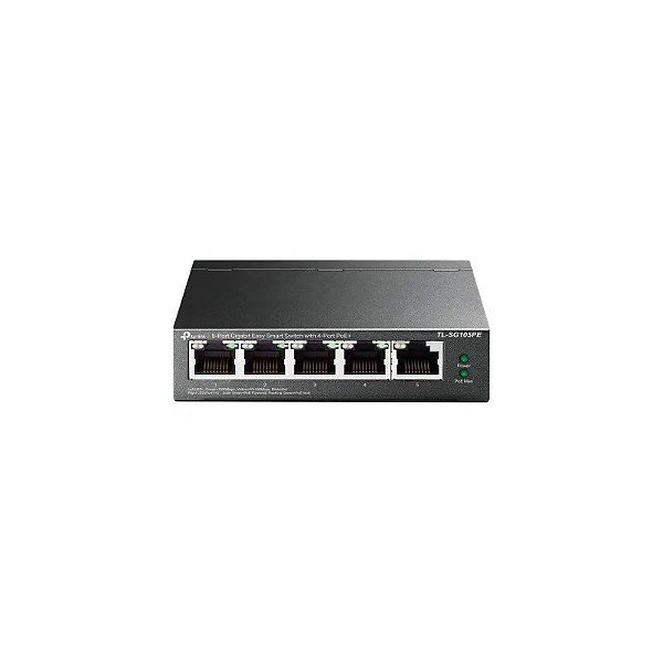 Hub 5 Portas Tp-Link TL-SG105PE 10/100/1000 Ethernet