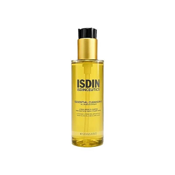 Óleo Facial de Limpeza Isdin Isdinceutics Essential Cleansing de 200 ML