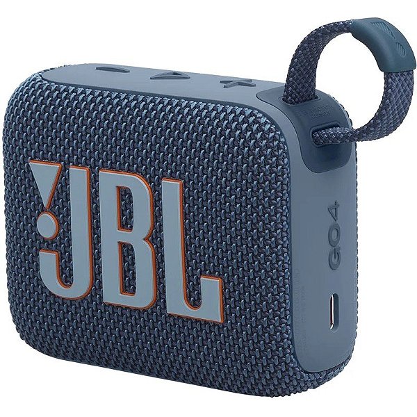 Caixa de som JBL GO 4 Bluetooth Azul