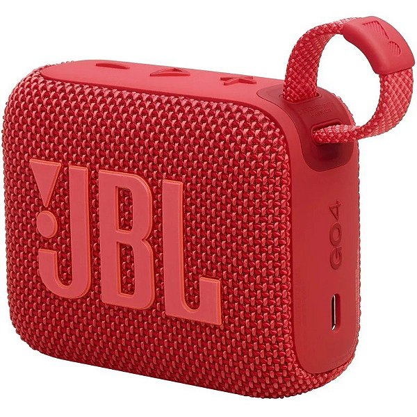Caixa de Som JBL GO 4 Vermelha