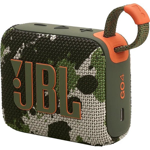 Caixa de Som JBL GO 4 Bluetooth Squad