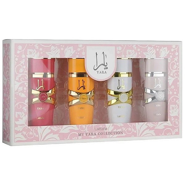 Kit Perfumes Lattafa Minha Coleção Yara EDP 4 de 25 mL