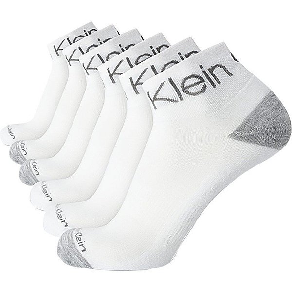Meias Calvin Klein CVM213QT04002 - Masculina (6 Pares)