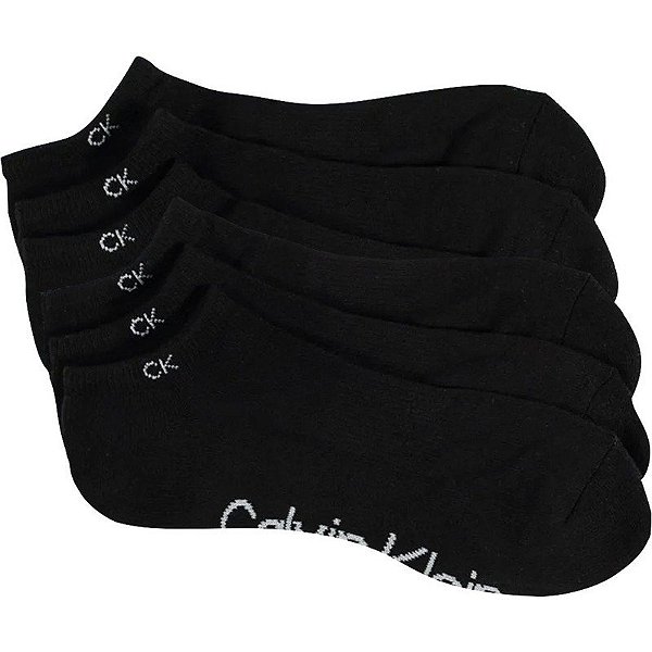 Meias Calvin Klein CVM221LN01002 - Masculina (6 Pares)