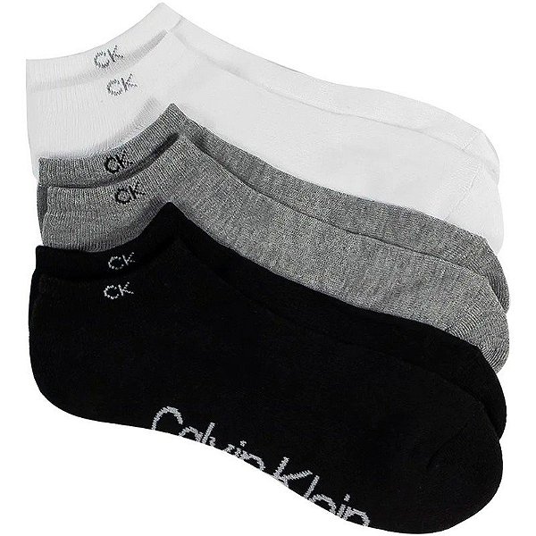 Meias Calvin Klein CVM221NS01003 - Masculinas (6 Pares)
