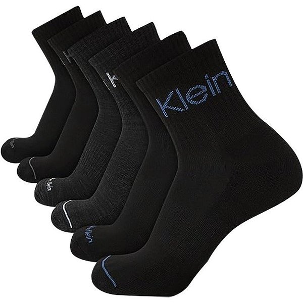 Meias Calvin Klein CVM211QT09001 - Masculino (6 Pares)