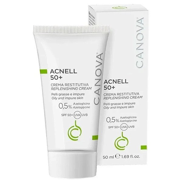 Creme Revitalizante Canova Acnell 50+ - 50mL