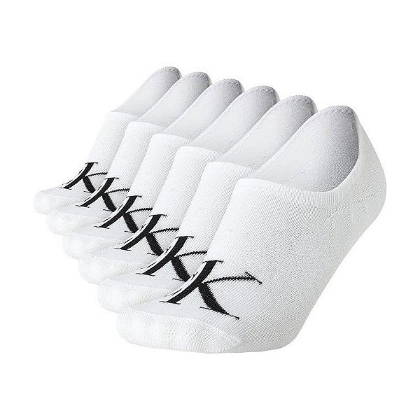Meias Calvin Klein CVW211LN02002 - Feminino (6 pares)