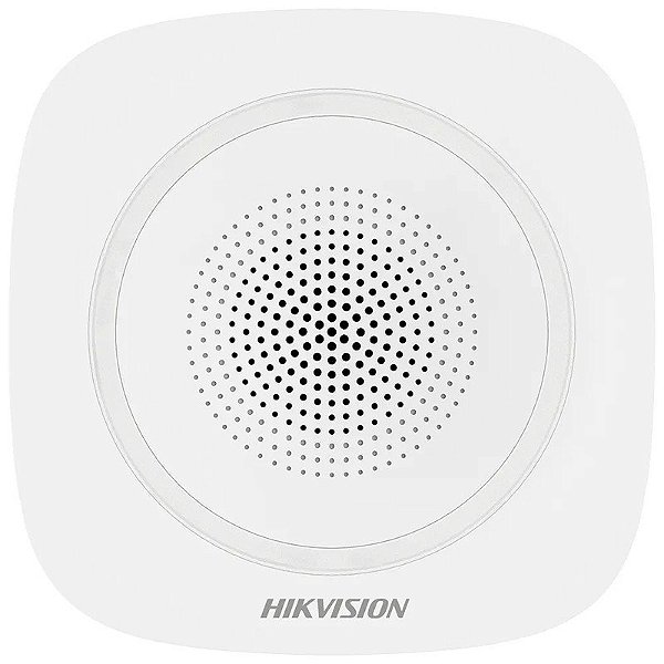 Alarme Sem Fio Hikvision DS-PS1-I-WB(B)/Red AX Pro Sirene Interna