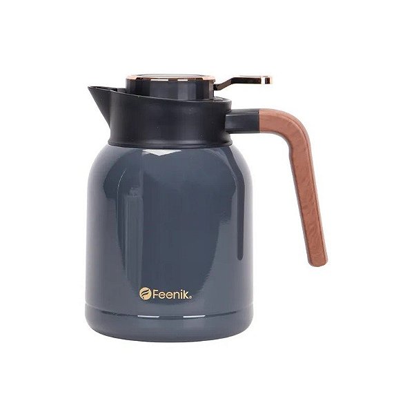Garrafa Térmica Feenik 1.5L Interno Inox - Preto