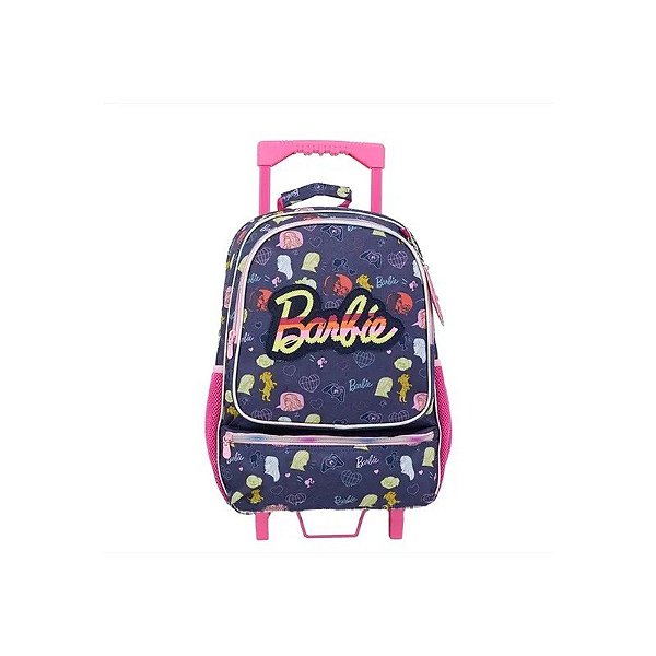 Mochila com Rodas Barbie Chenson Azul
